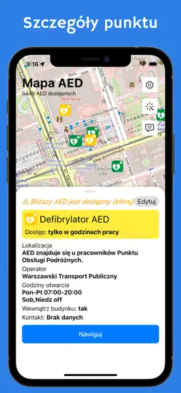 Game screenshot Mapa AED - defibrylatory apk