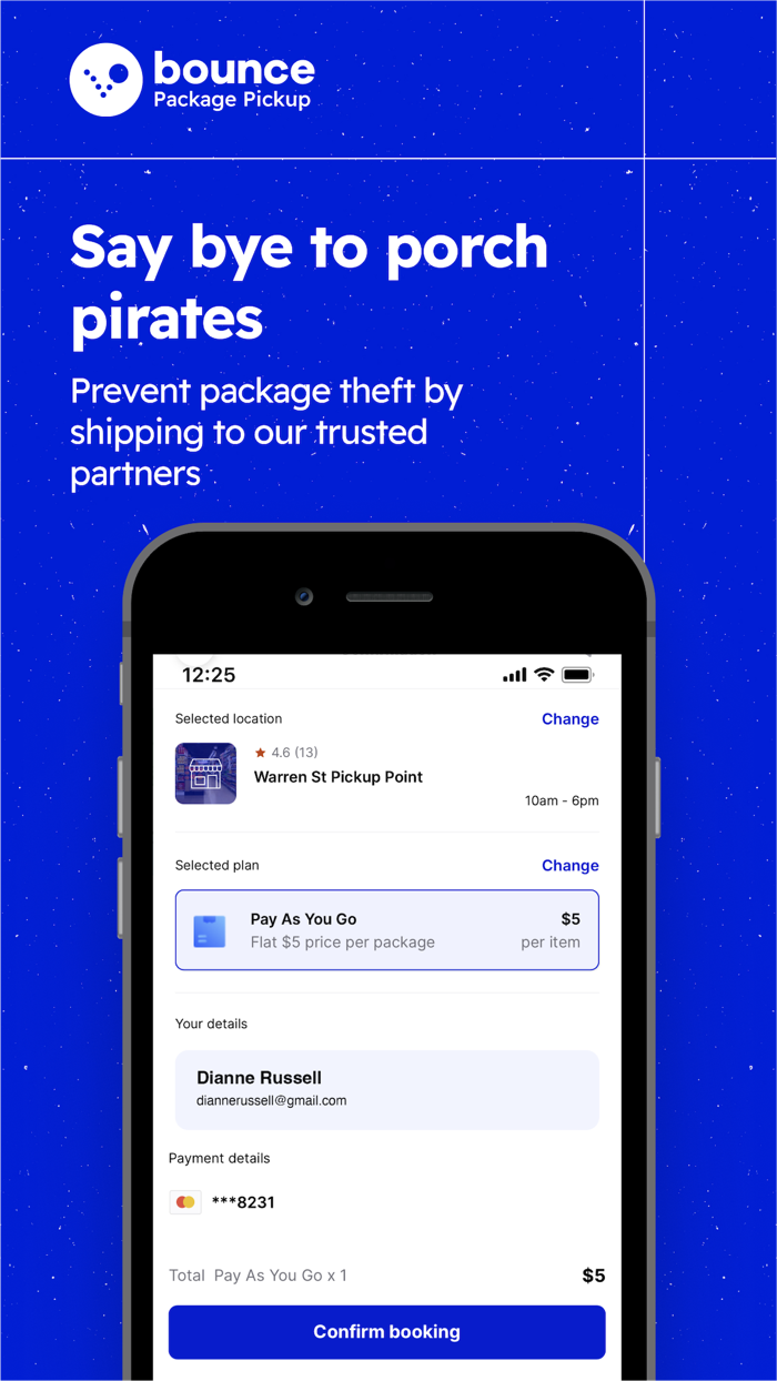 Bounce Package Pickup