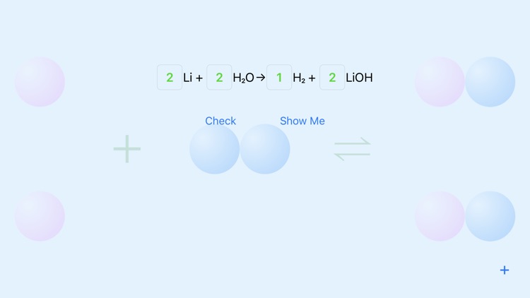 Interactive Equation Balancer screenshot-8