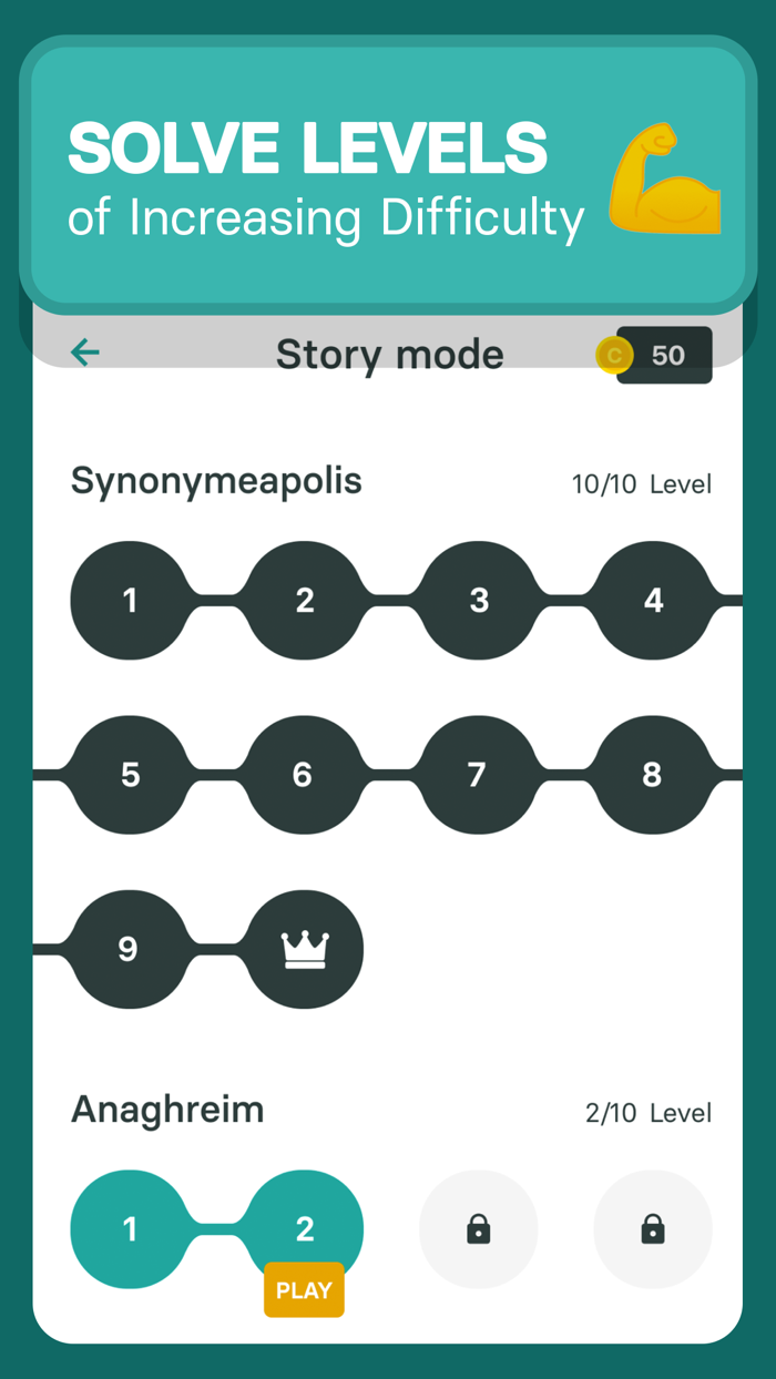 Cluedom Fun Word Clue Game