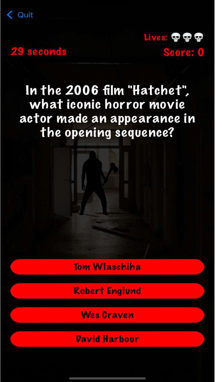 Horror Movie Trivia