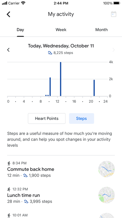 Google Fit: Activity Tracker screenshot 2