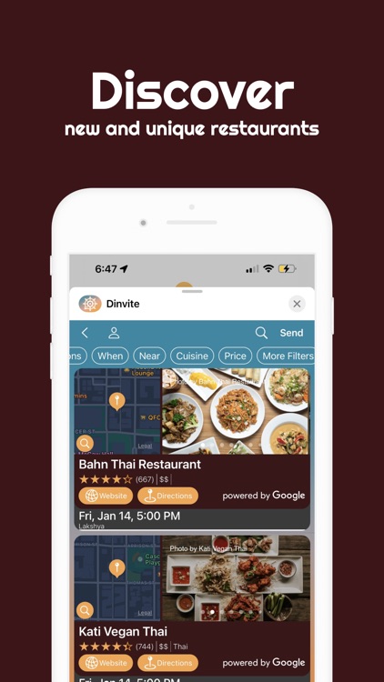 Dinvite screenshot-4