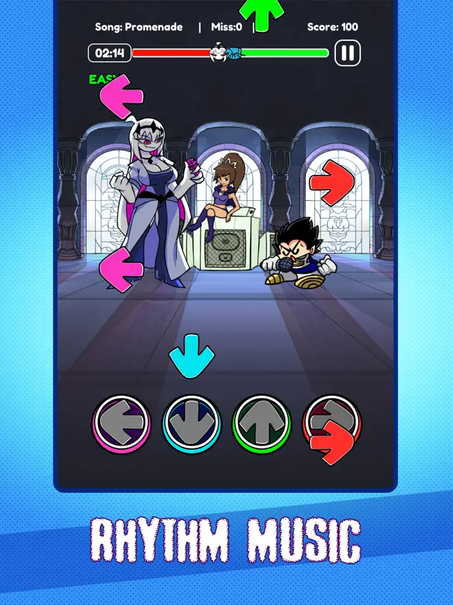 Screenshot 1 Music Character Battle All iphone
