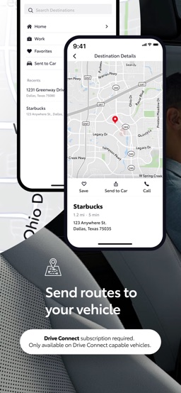 Toyota app screenshot