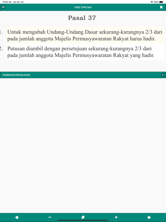 UUD 1945 dan Amandemen