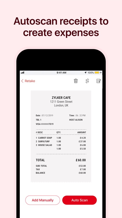 Zoho Expense - Expense Reports