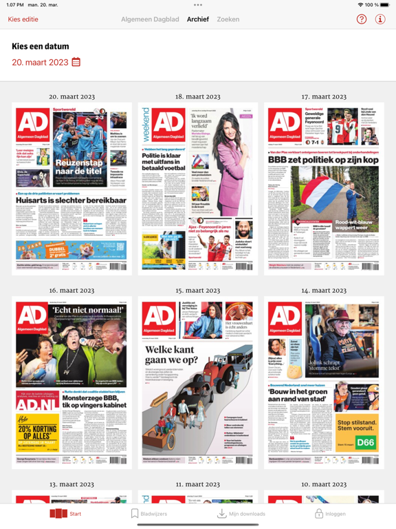 AD - Digitale krant screenshot 2