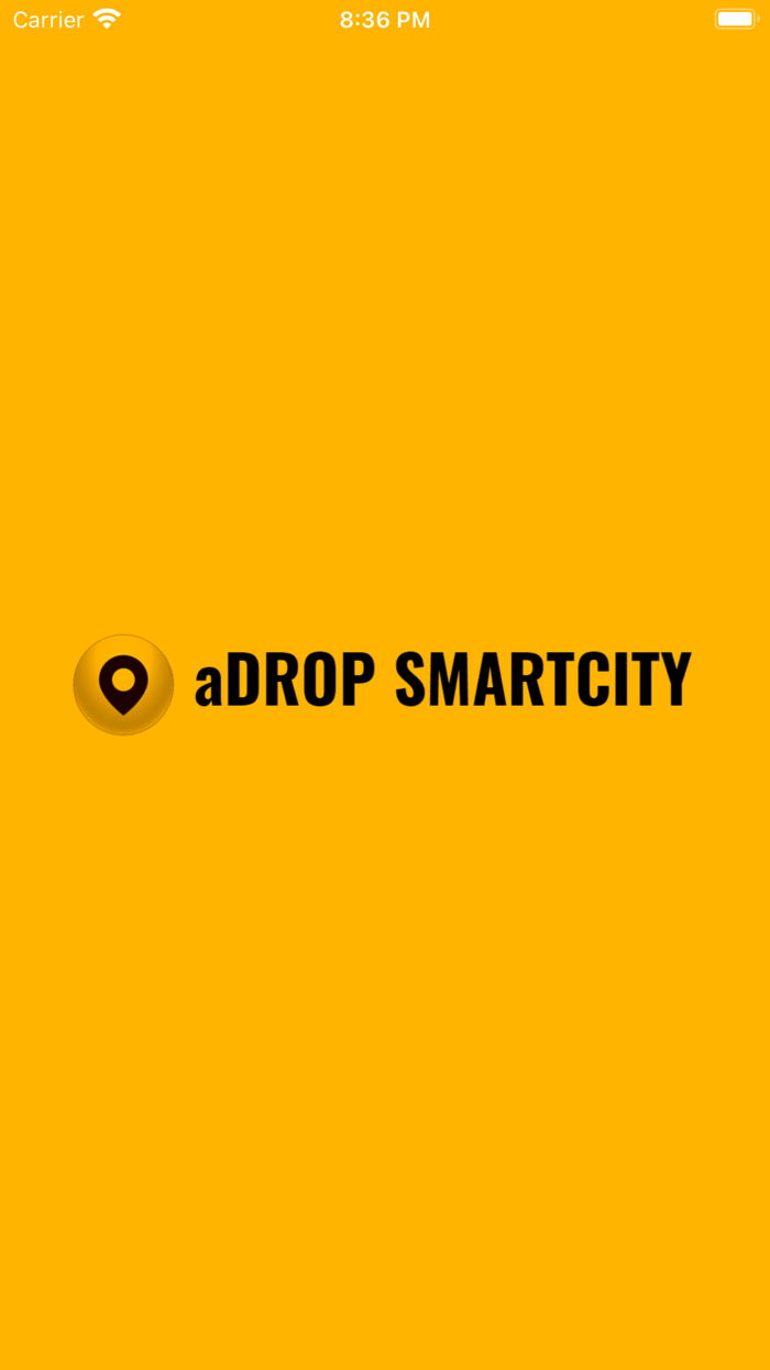 aDrop - SmartCity Ride App