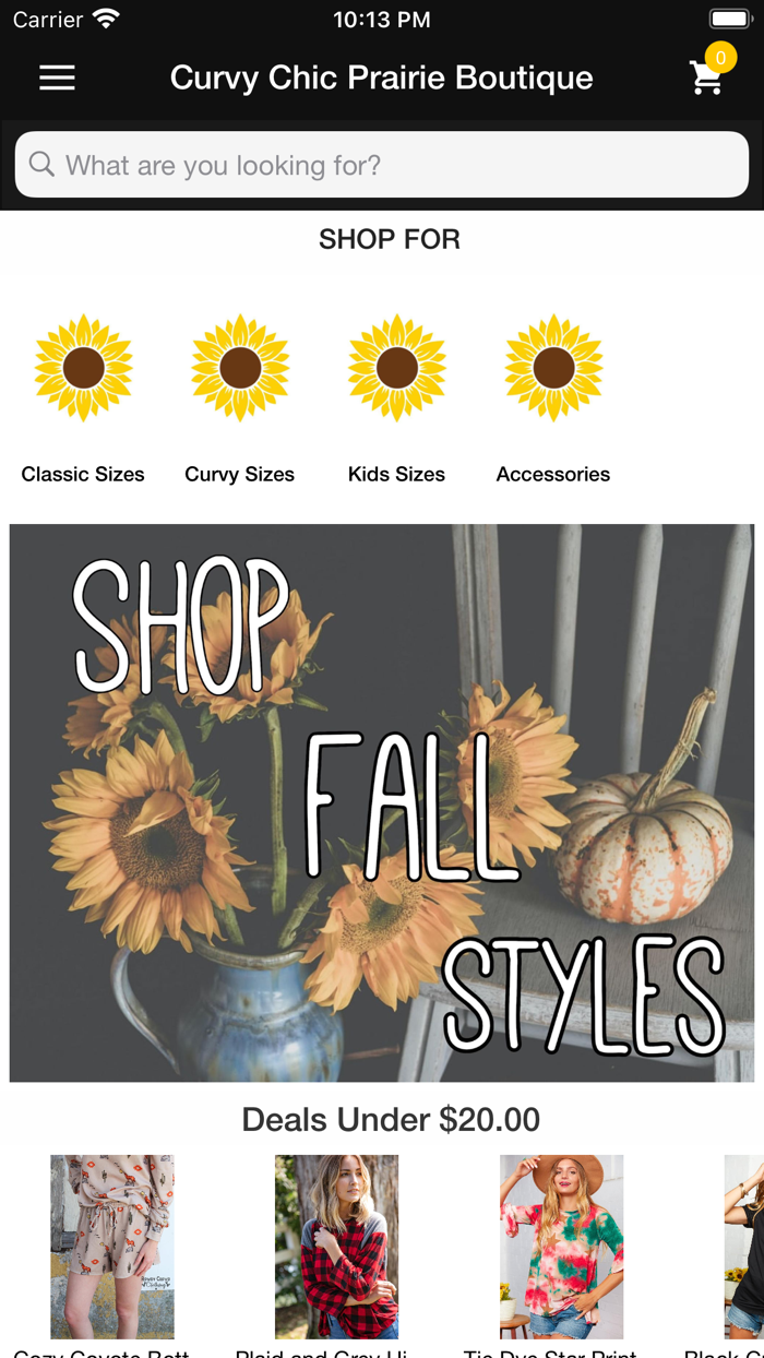 Curvy Chic Prairie Boutique