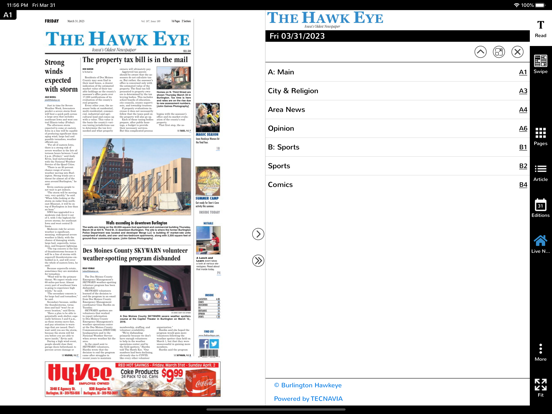 The Hawk Eye eEdition screenshot 4