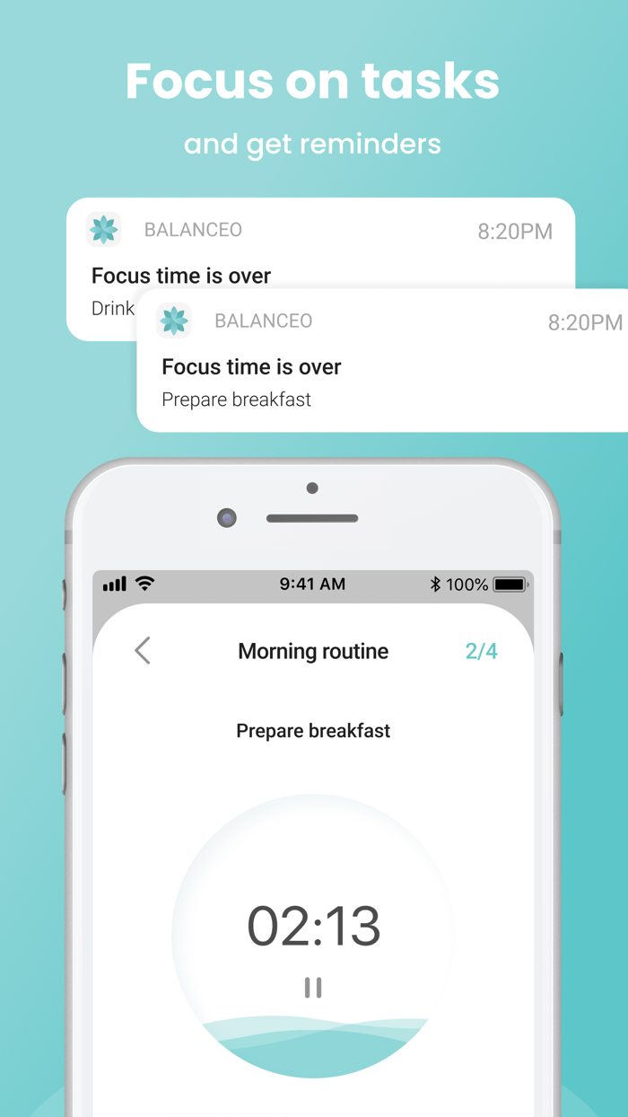 Balanceo Plan, Habits  Focus
