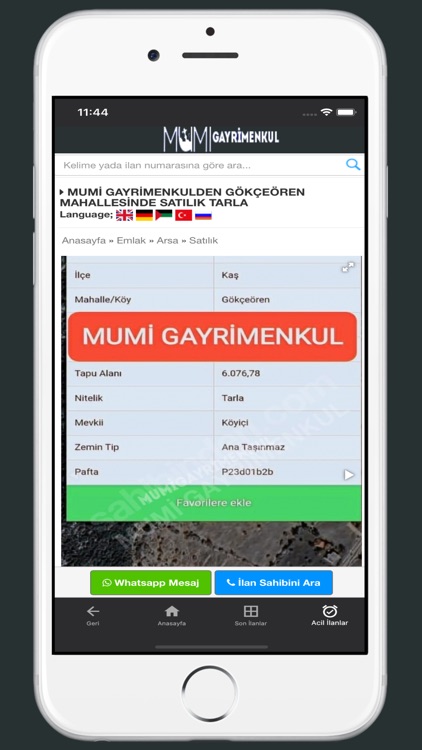 MUMİ GAYRİMENKUL DANIŞMANLIK