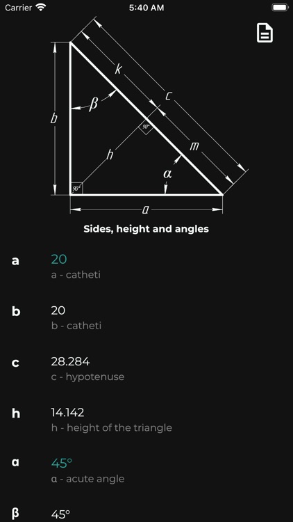 Triangle Angles Calculator screenshot-4