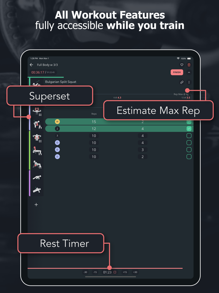 Blast Workout - Train  Track
