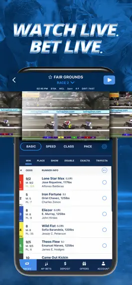 Game screenshot TwinSpires Horse Race Betting hack