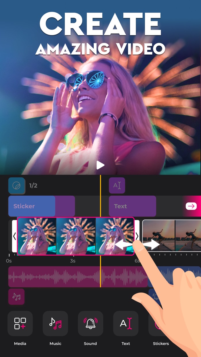 Clipy - Video Editor  Maker