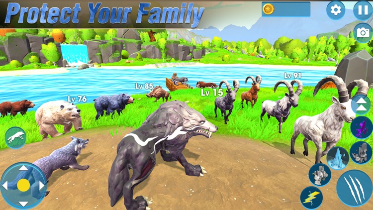 Wolf Clan Family Sim 3D screenshot-4