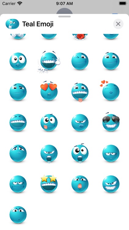 Teal Emoji screenshot-5