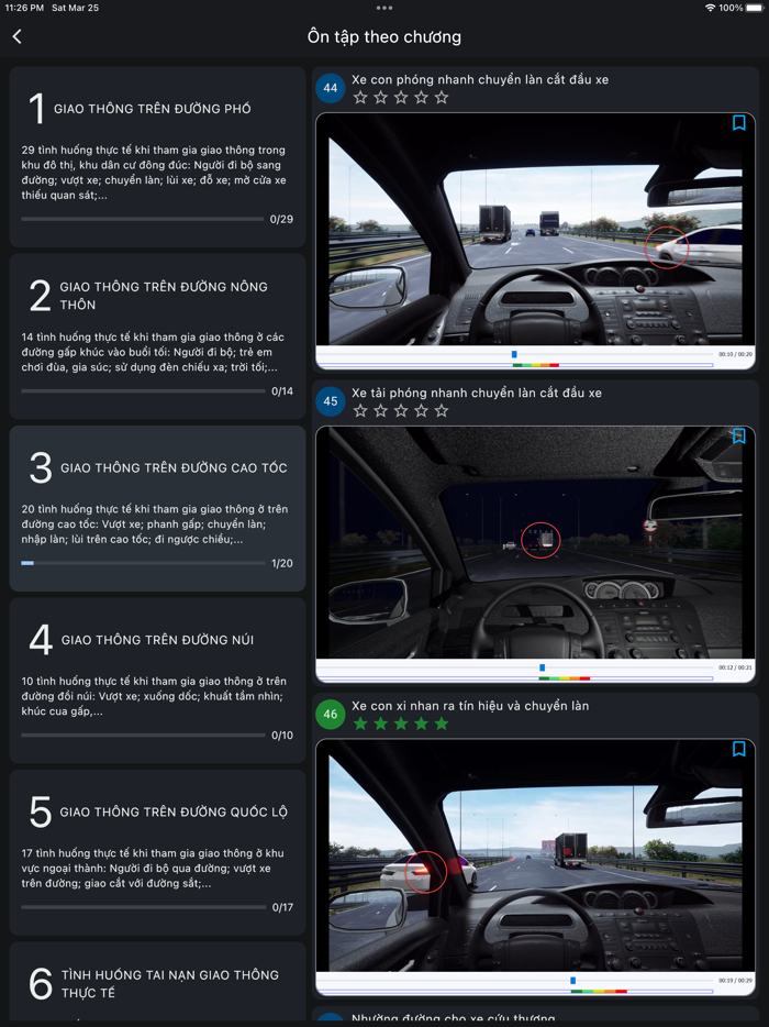 Ôn thi 120 mô phỏng THGT