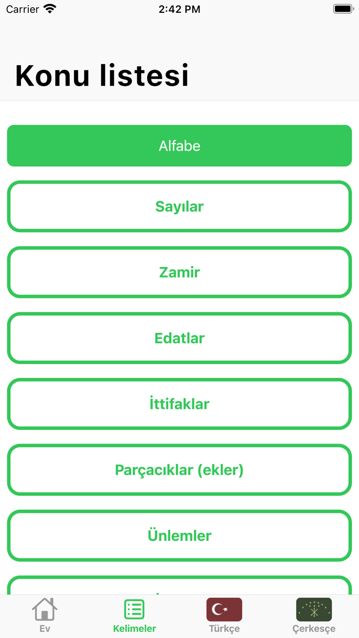 Bjyedıgu lehçesi sözlüğü