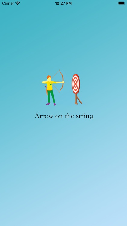 Arrow on the string