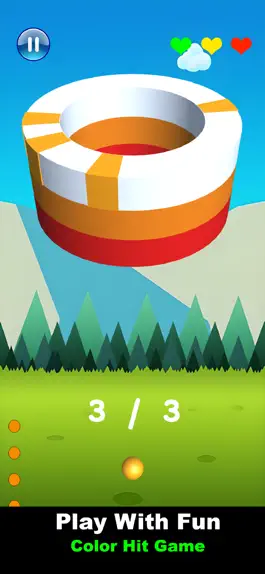 Game screenshot цветной хит - игра с мячом mod apk
