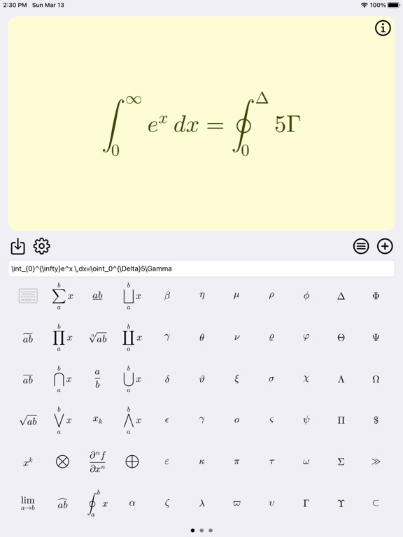 Latex Equation Editor screenshot 16