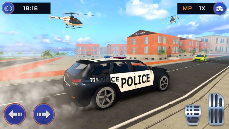 Police Car Drift Racing Games