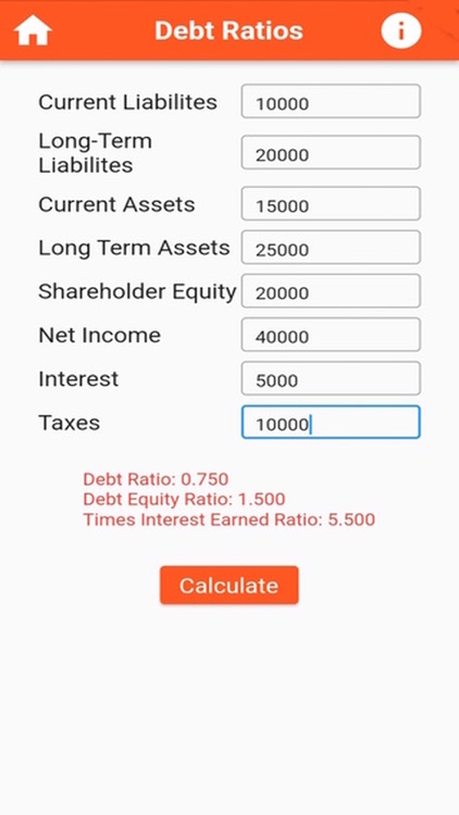 Business Financial Calculators