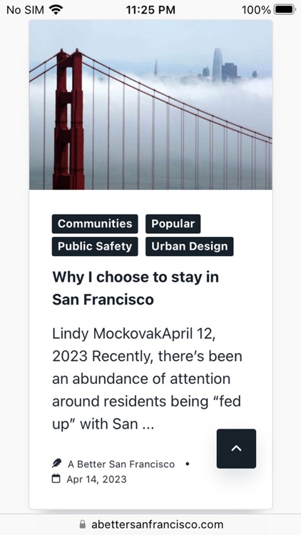 A Better San Francisco