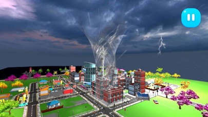 Tornado Rain and Thunder Sim screenshot 4