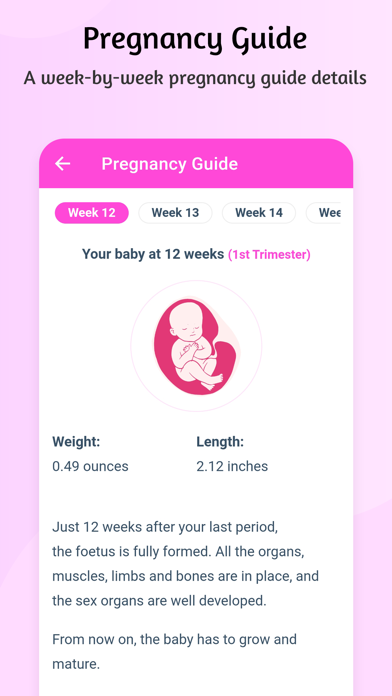 Pregnancy App and Baby Trackerのおすすめ画像3