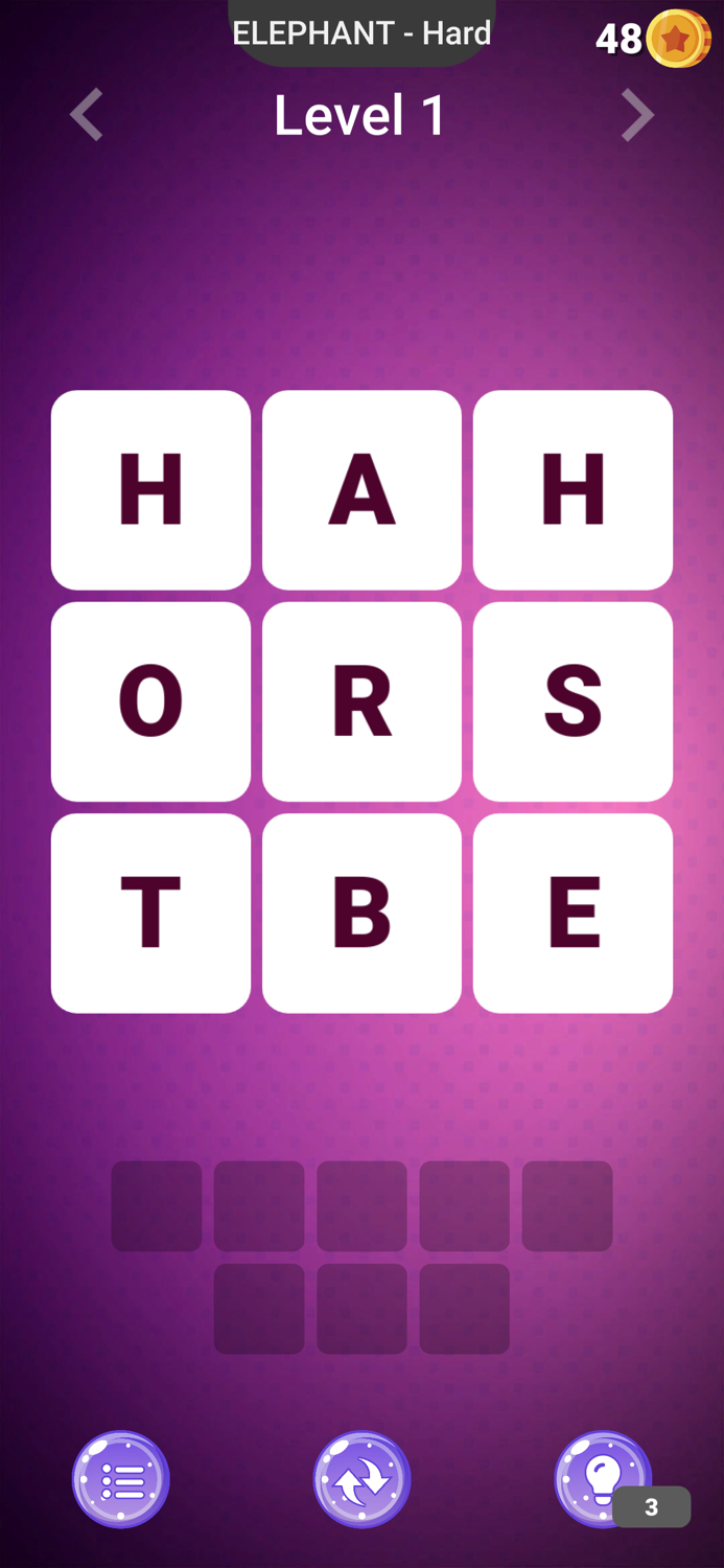 Lettermatch Word Spelling Game