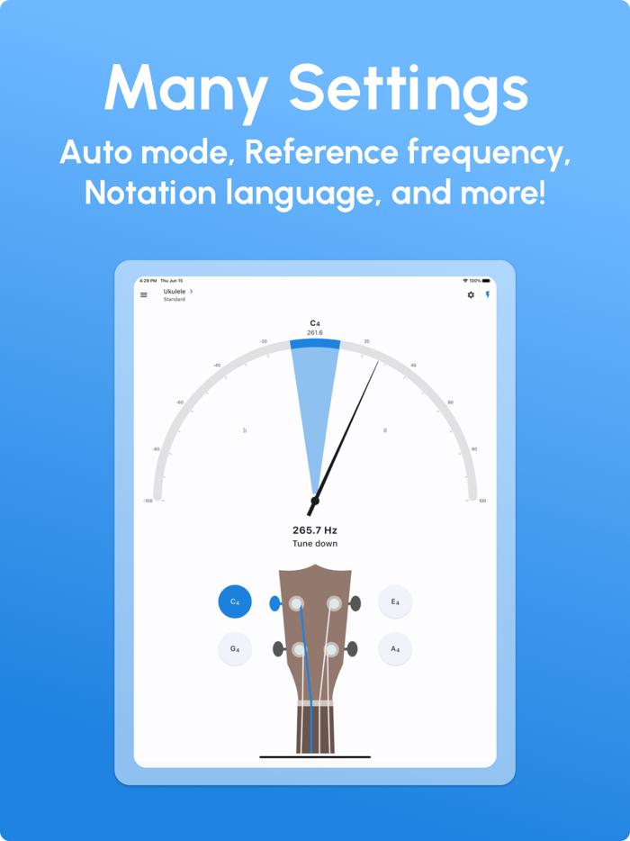 Ukulele Tuner - LikeTones