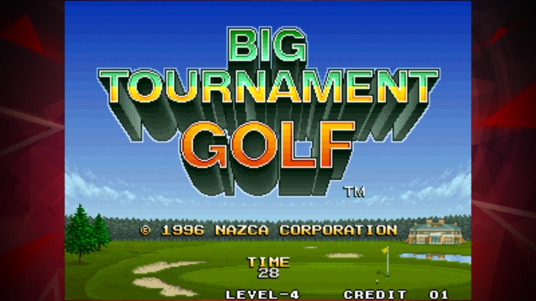 Classic Golf Game 'Top Player's Golf' ACA NeoGeo From SNK and