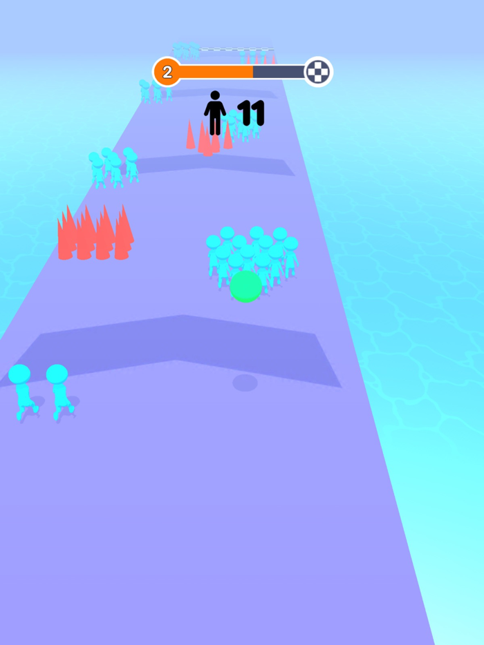 Crowd Rush Bounce and Smash