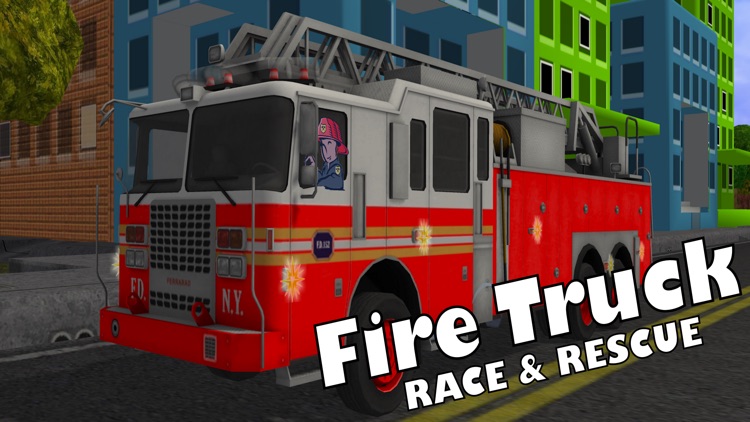 Fire Truck Race & Rescue!