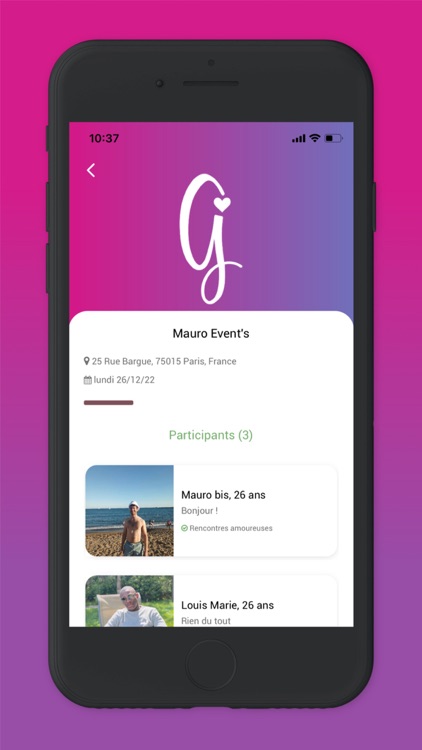 Gather Event App screenshot-3