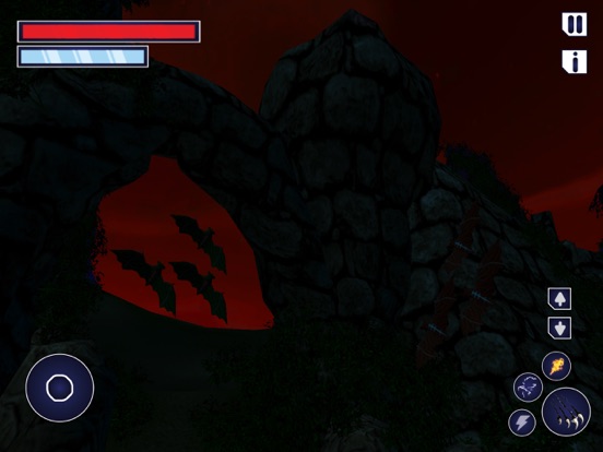 Vampire Flying Bat Simulator screenshot 2