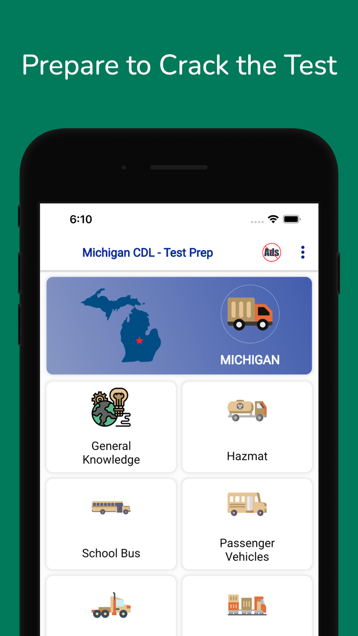 Michigan CDL Permit Practice