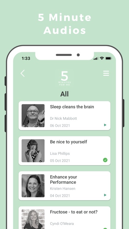 5 Minutes for Me: Mindset App