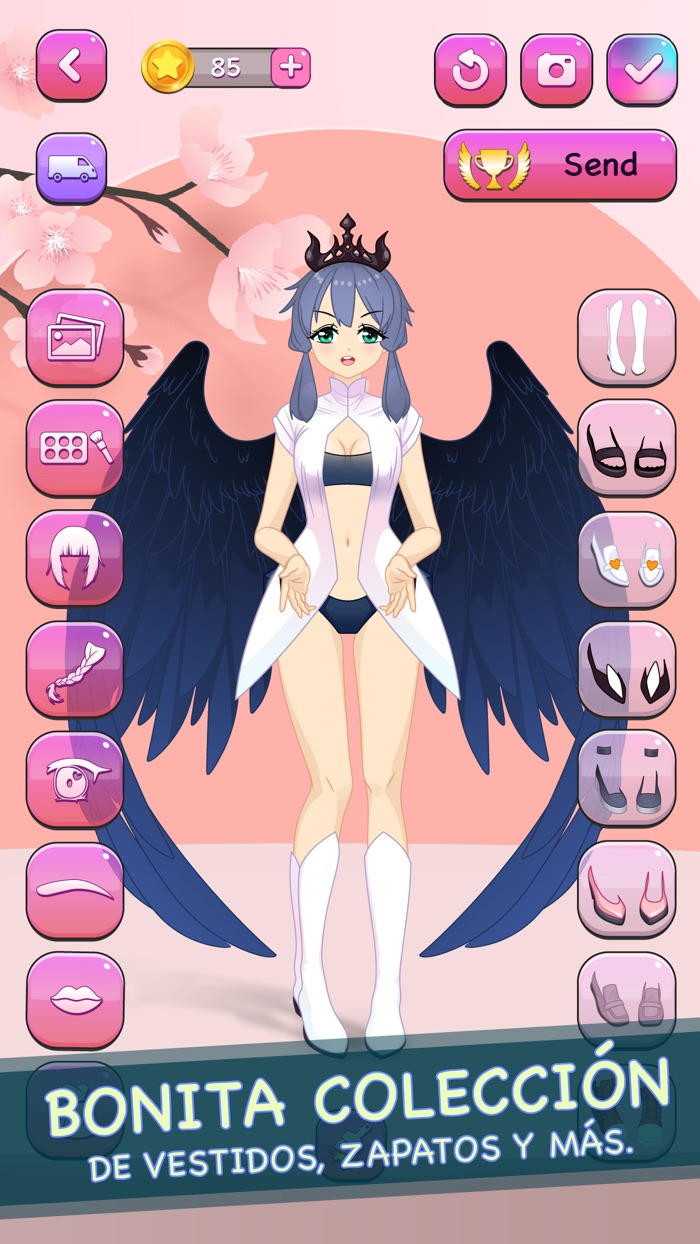 Anime Girl Dress Up Game