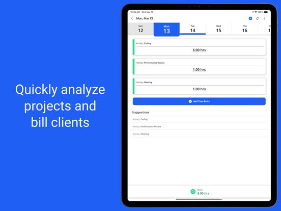 Replicon - Timesheets with GPS screenshot 2