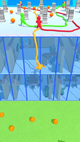 Game screenshot Rope Race 3D! apk