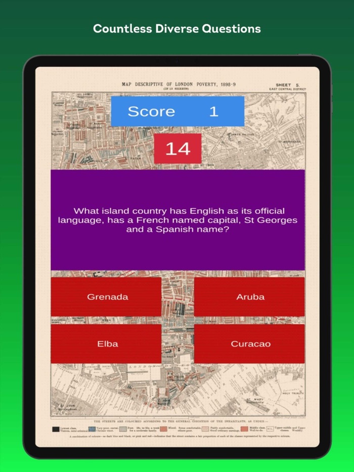 Geography Trivia Challenge