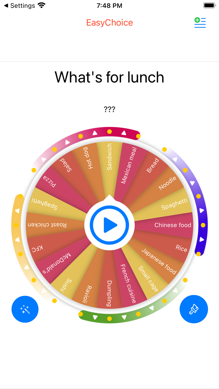 EasyChoice - Happy to choose.