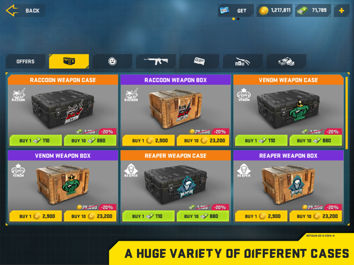 Counter Attack Case Simulator