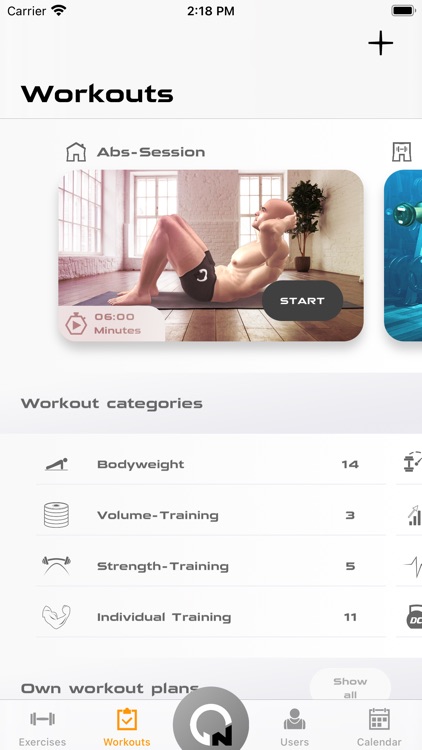 Gymnotize Fitness Workout App