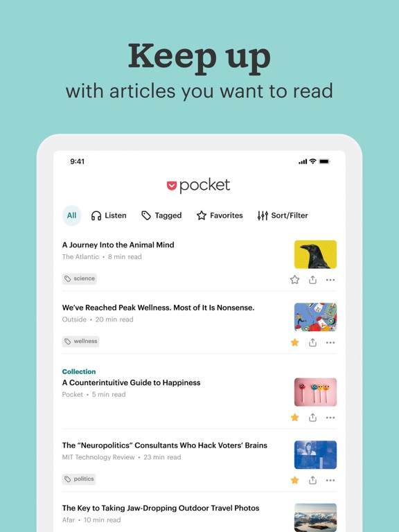 Pocket: Stay Informed